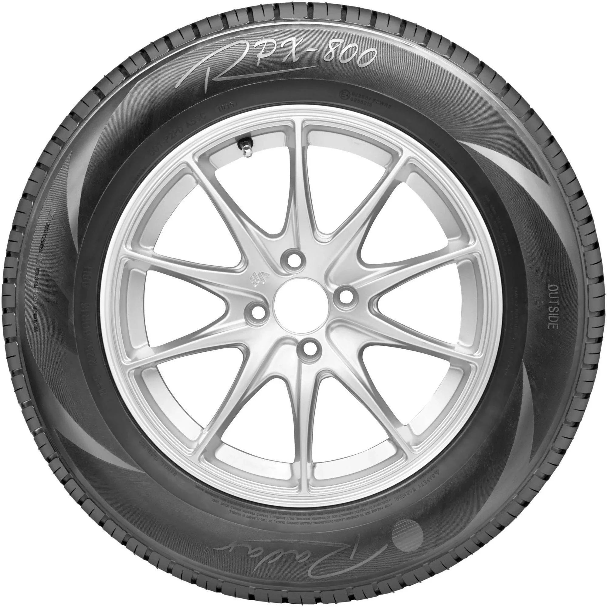 Radar RPX-800 245/60R18 109H Passenger Tire Fits: 2011-19 Ford Explorer XLT, 2016-21 Honda Pilot EX-L