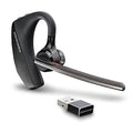 Plantronics - Voyager 5200 UC (Poly) - Bluetooth Sizeingle-Ear (Monaural) Headset - USizeB-A Compatible to connect to your PC and/or Mac - Works with Teams, Zoom & more - Noise Canceling