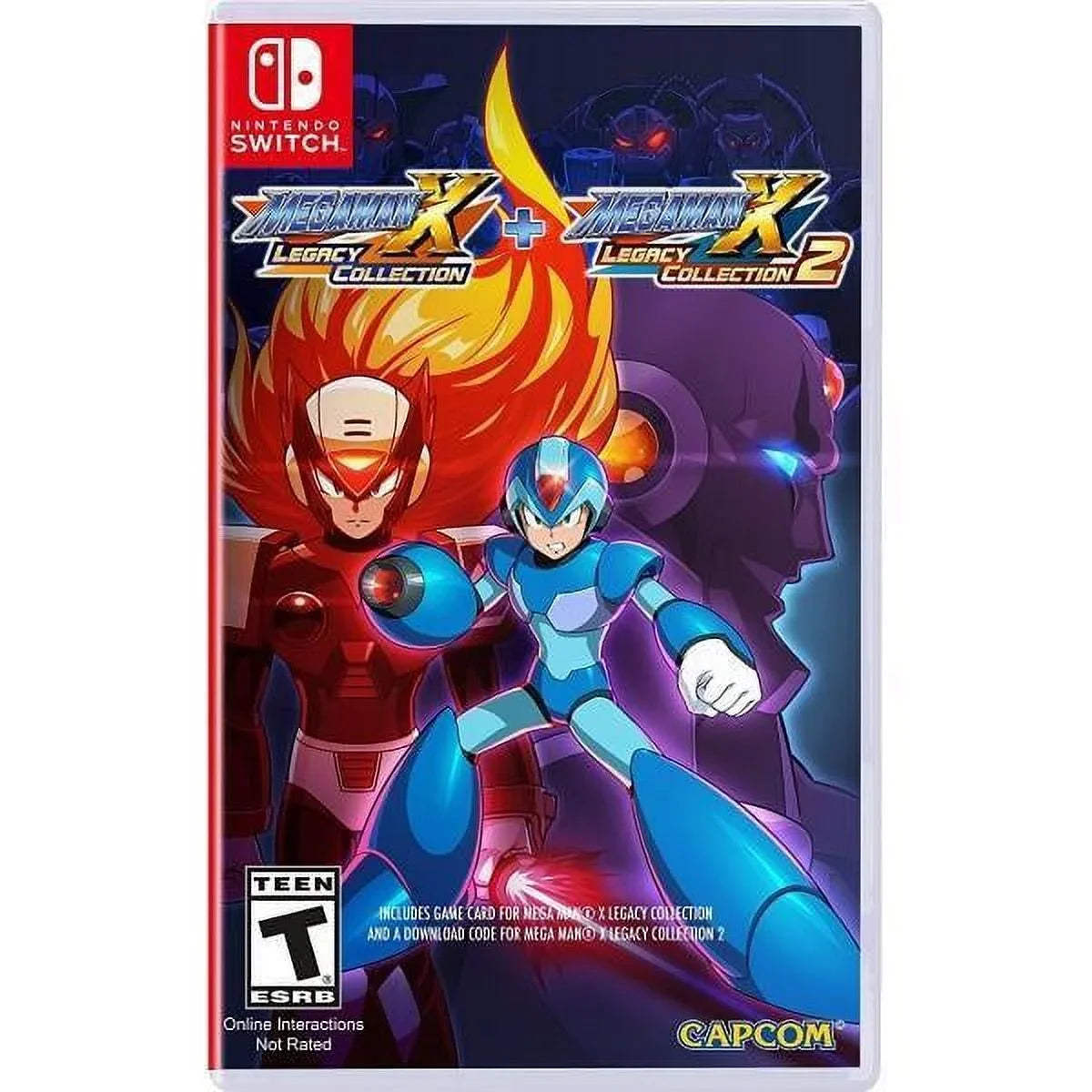 Mega Man X Legacy Collection 1 + 2 [Nintendo Sizewitch]