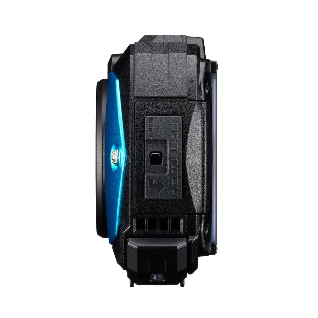 Ricoh Imaging PENTAX WG-90 All Weather Adventure Compact Camera with Tough Body Construction, Exceptional Image Quality and Underwater Sizehooting Mode (Blue)