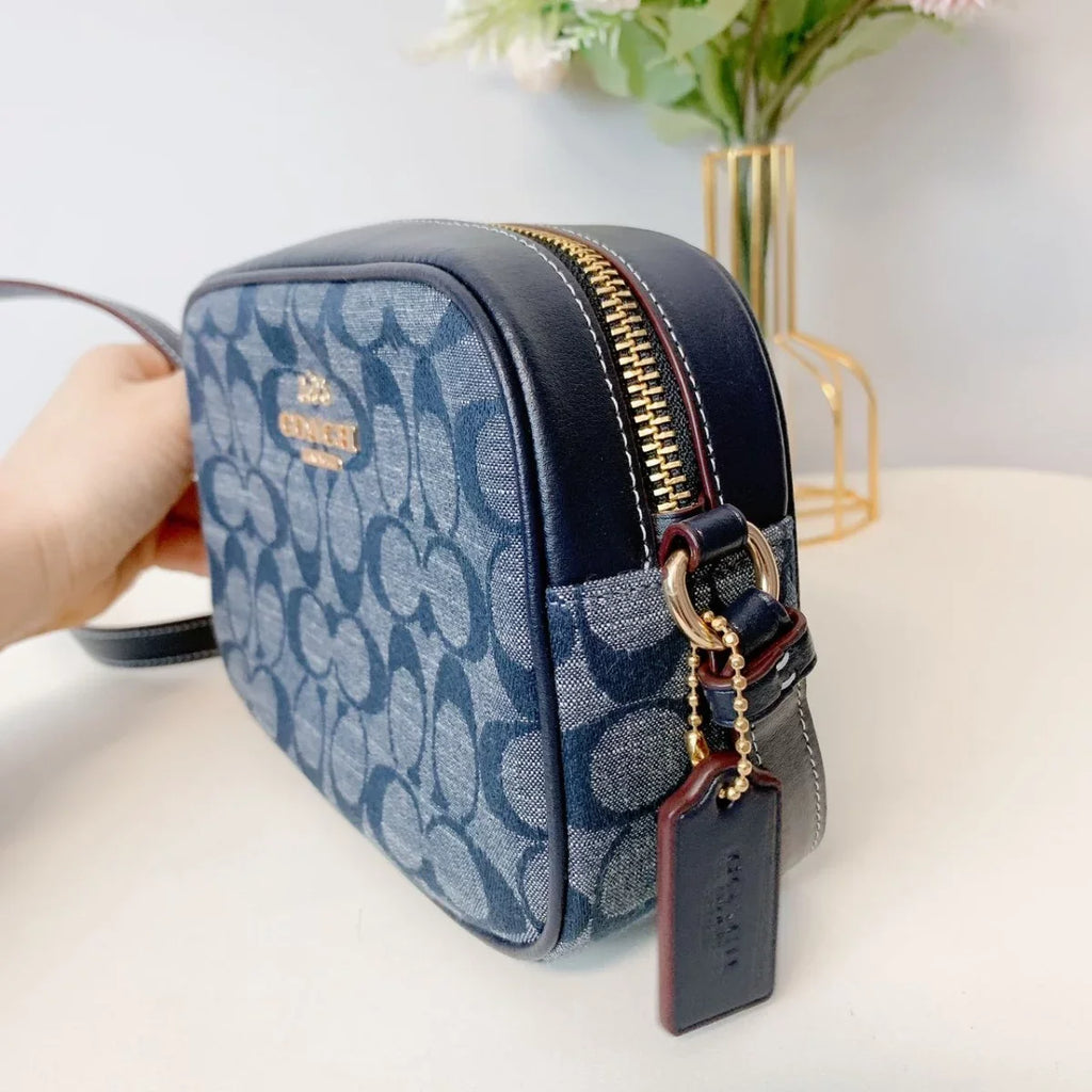 Coach CH840 Mini Jamie Camera Bag In Sizeignature Chambray IN Denim Multi