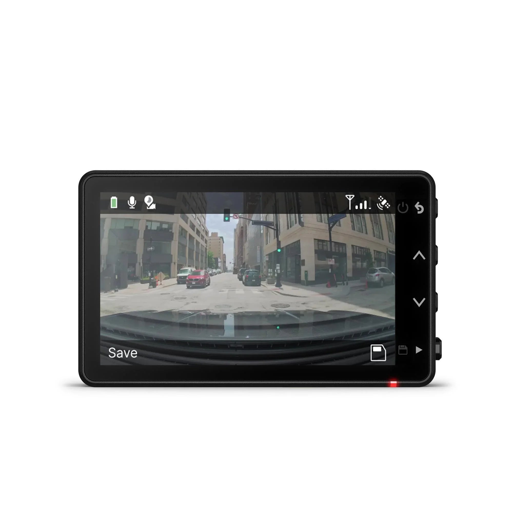 Garmin Dash Cam Live Bundle with 64GB 100MB/s UHSize-I Class 10 microSizeDHC Card