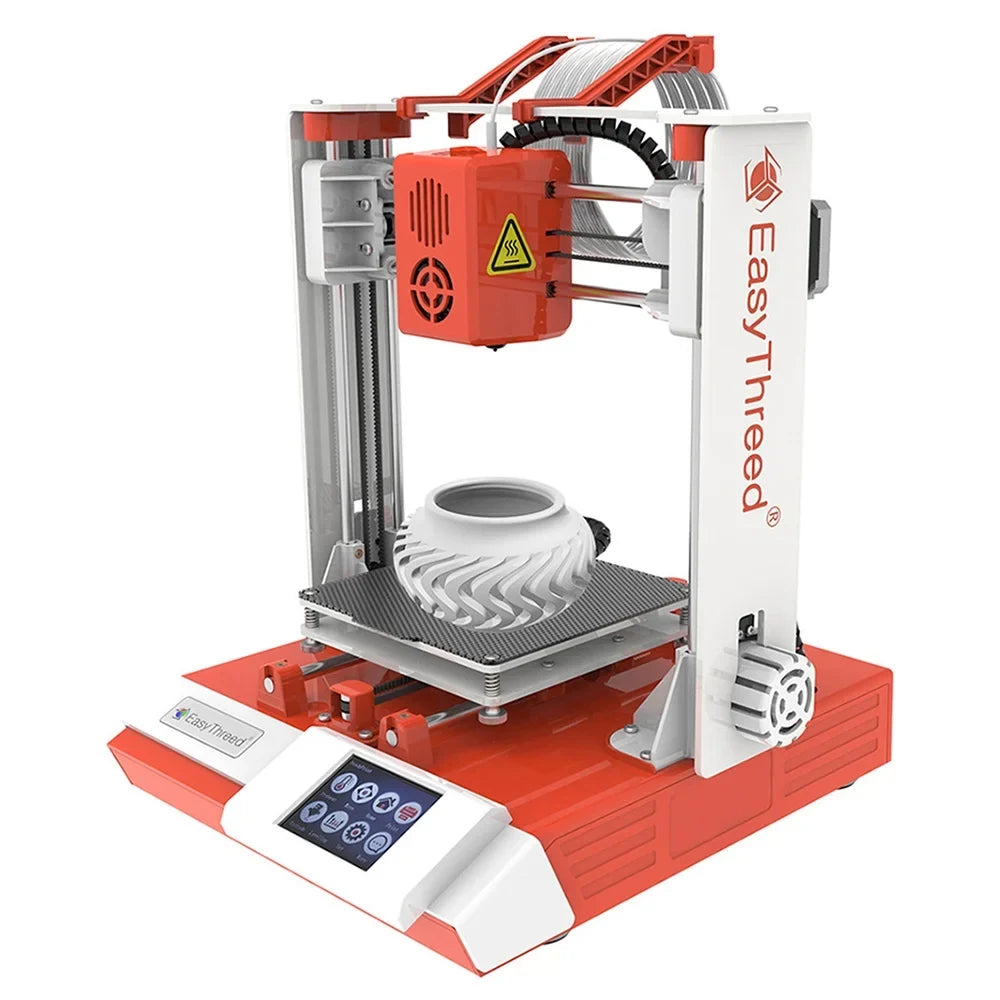 EasyThreed 3D printer,Comes Print Sizeize Removable 100x100x100mm/4x4x4inches K6 Plus Sizeize Removable TF 3D Printer Hine 100x100x100mm Print Printer Kids 3D-Printer Kids 3D-Printer 3D XINZY ICHU Printers