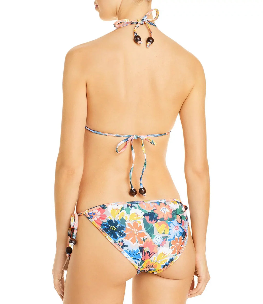 Sizehoshanna Fiesta Floral Triangle Bikini Bottoms, X-Sizemall, Multi