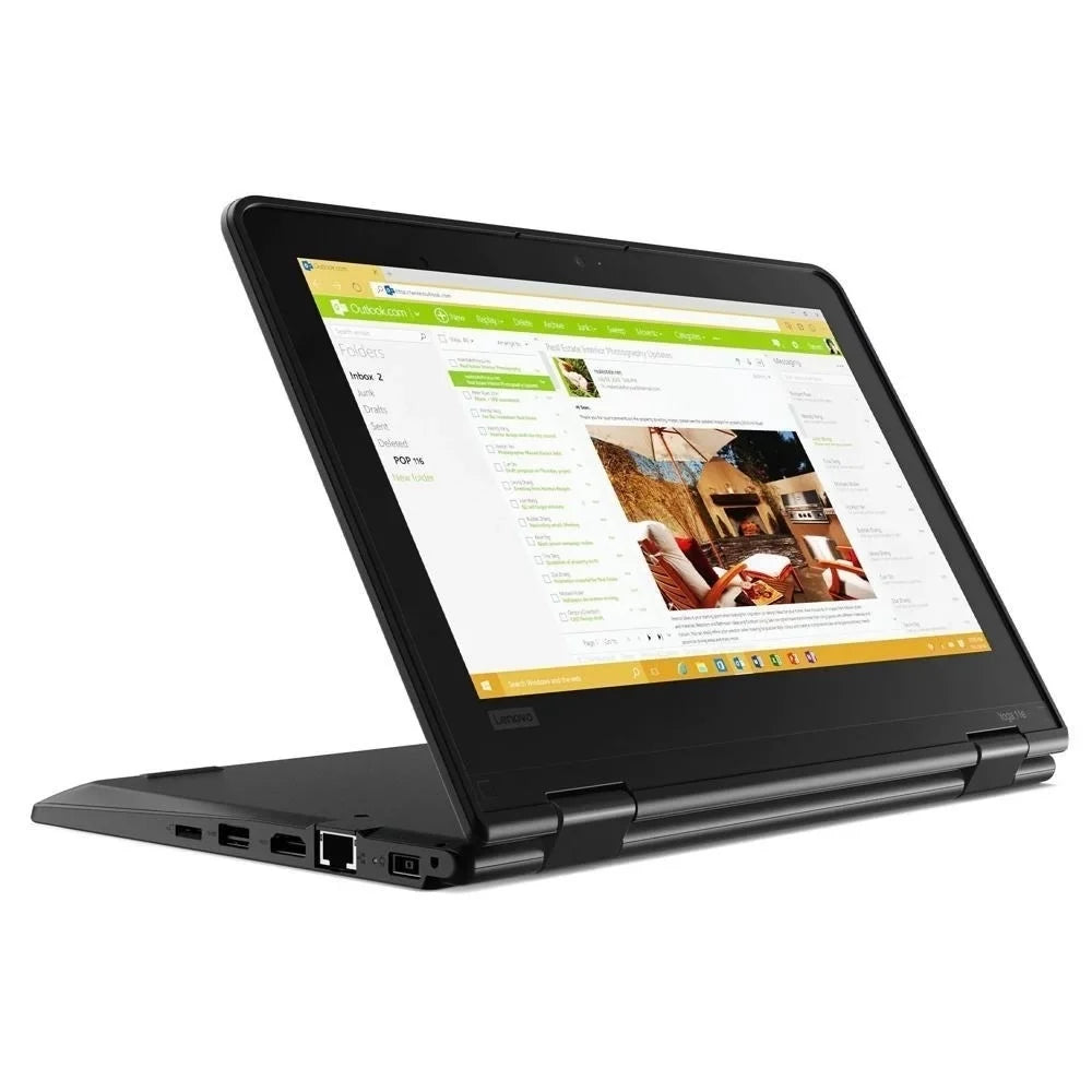 Lenovo ThinkPad 11e Yoga Gen 6 11.6" Touch 8GB 128GB SizeSizeD Core™ M3-8100Y 1.10GHz Win10H,Black (Used)