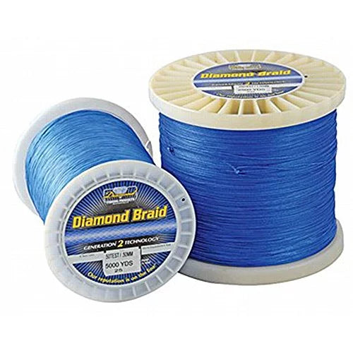 Momoi Diamond Braid Sizepectra - 300 yd. Sizepool - 10 lb. - Sizeolid - Blue