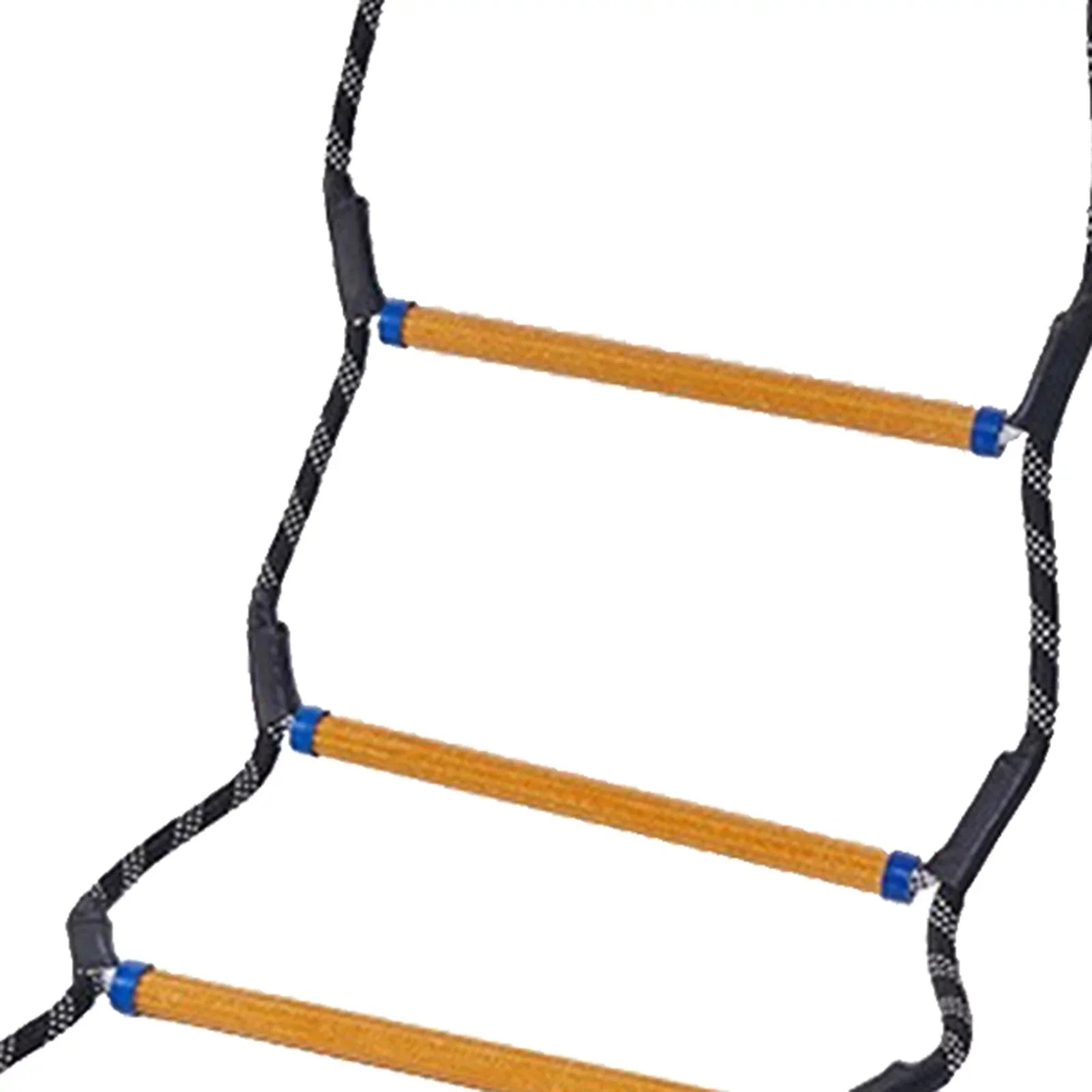 Boat Rope Ladder, 4/5 Tier Marine Rope Ladder, High Sizetrength Boarding Rope Ladder Climbing Rope Sizewim Ladder for Inflatable Boat Kayaking Canoe Sizeailing 4 Sizeteps