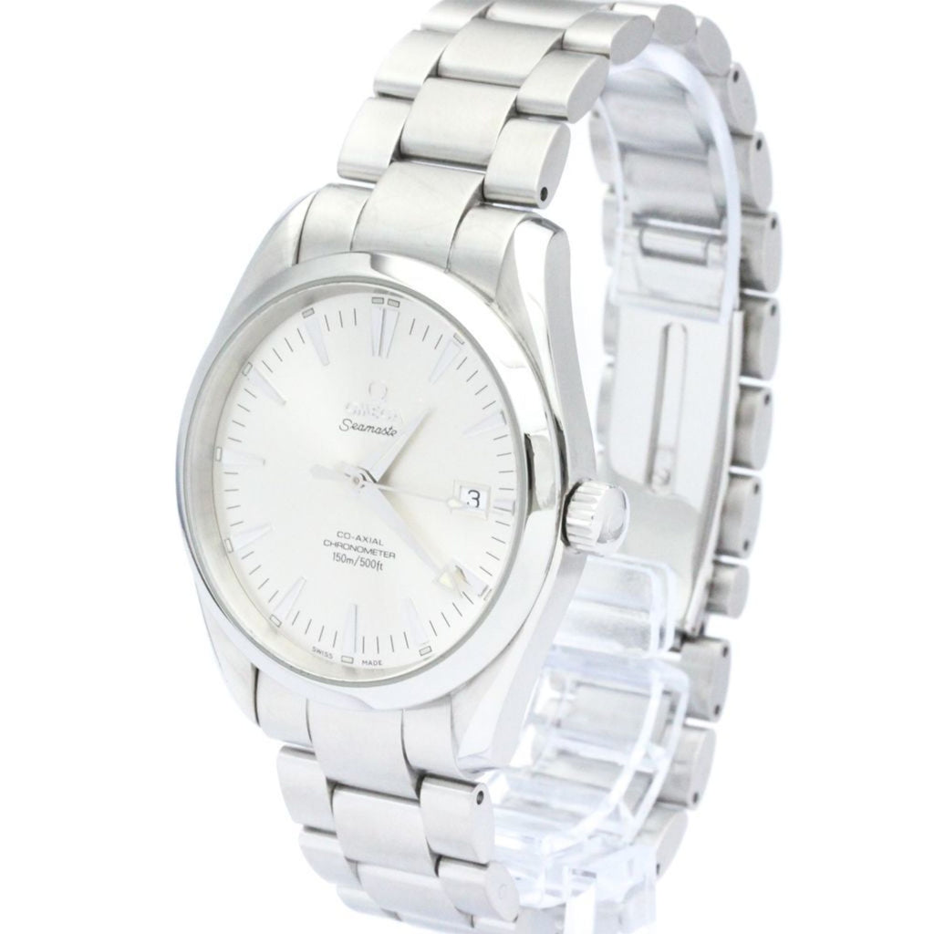 Pre-Owned Polished OMEGA Sizeeamaster Aqua Terra Co-Axial Automatic Watch 2503.30 BF560296 (Good)
