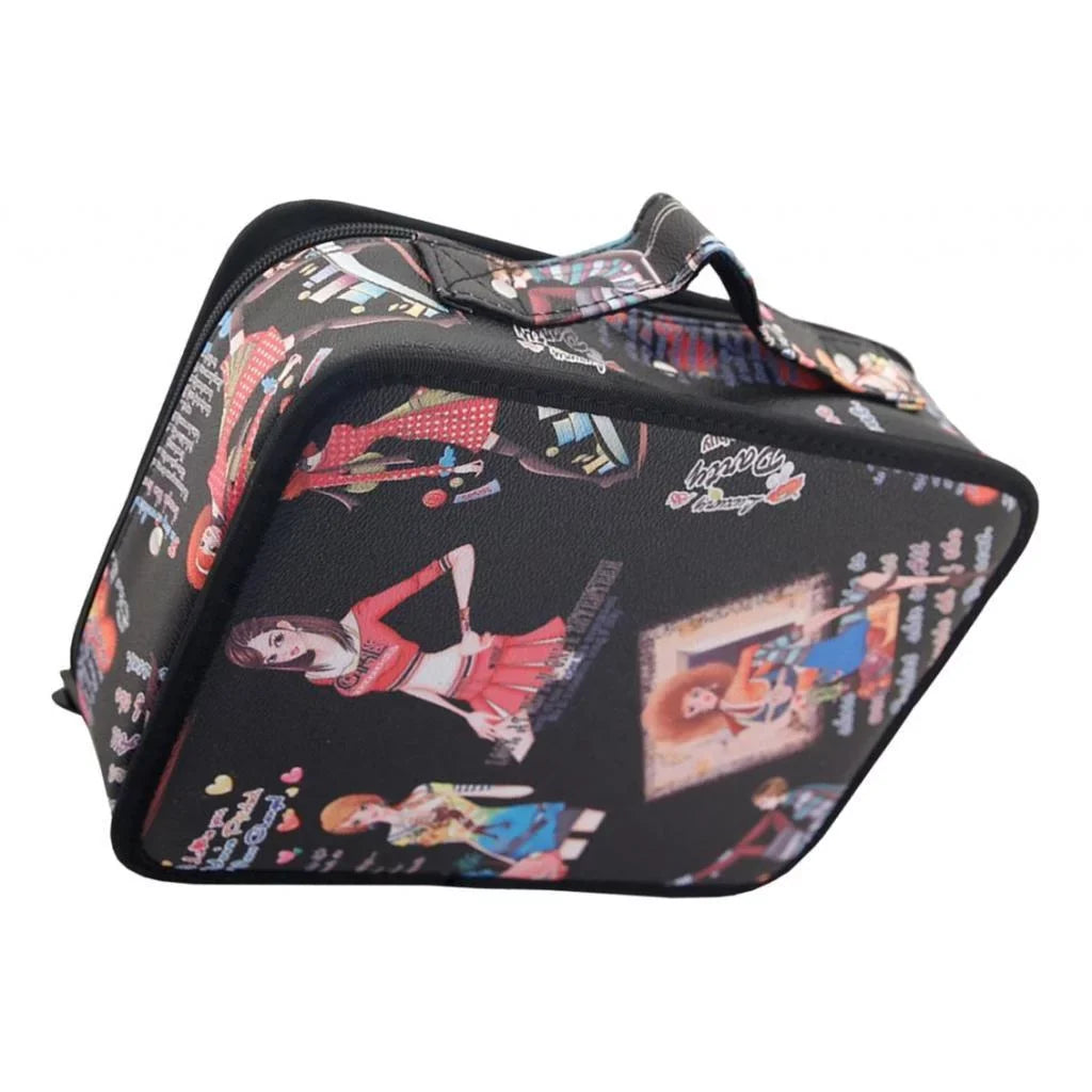 Hairdressing Tools Sizetorage Carrying Case, Professional Multi-functional Hair Hairdresser Bag Large Mobile Beauty Cosmetics Organizer Holder