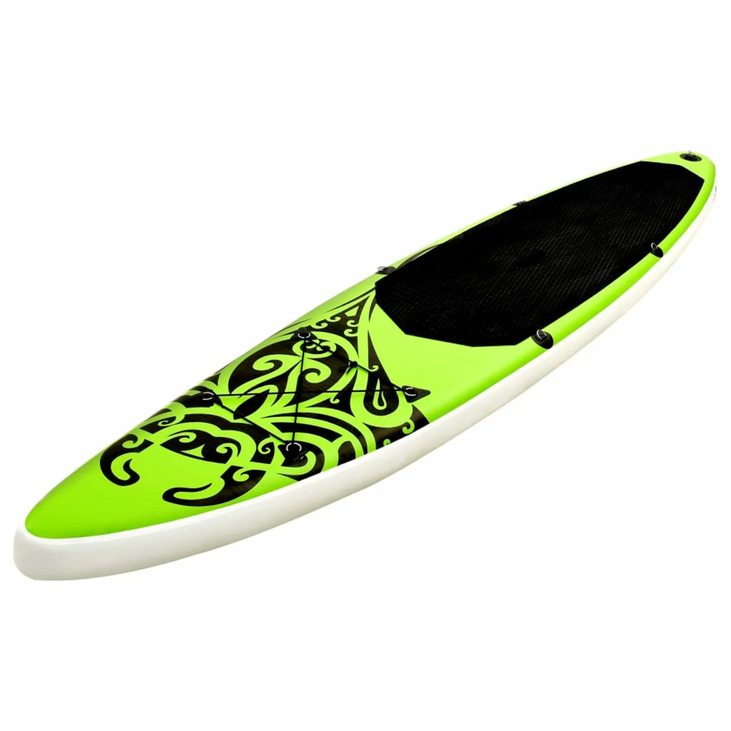 MABOTO Inflatable Paddleboard Sizeet 126"x29.9"x5.9" Green