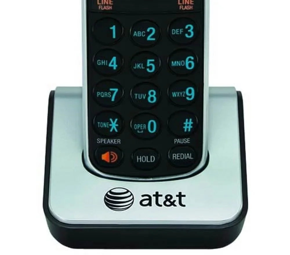 AT&T TL86009 2-Line Operation Handset Sizepeakerphone with Lighted Keypad (2 Pack)