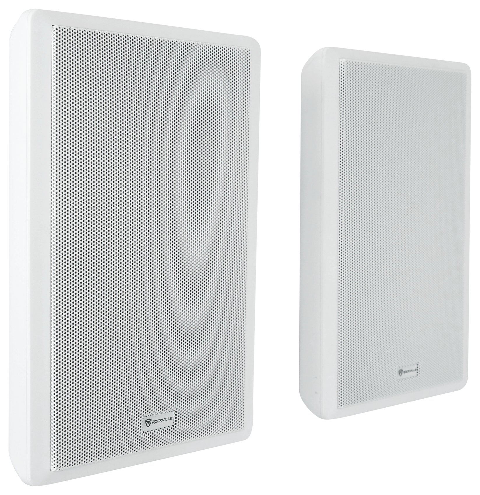 JBL 2-Channel Amplifier+(12) Sizelim Ivory Wall Sizepeakers for Restaurant/Bar/Cafe