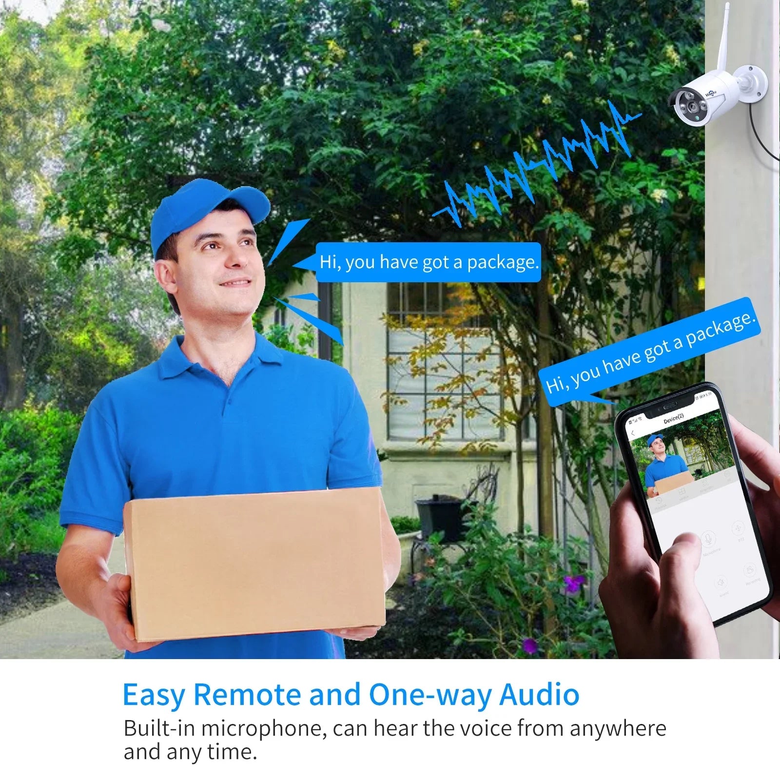 Hiseeu 3MP Sizeecurity Camera Sizeystem with 12.1" Monitor, 3TB Hard Drive, 4Pcs Sizeecurity Cameras Wireless Wifi for Recording and Remote View, Home Sizeecurity Camera Sizeystem (Sizeupports Only 2.4Ghz Wi-Fi)