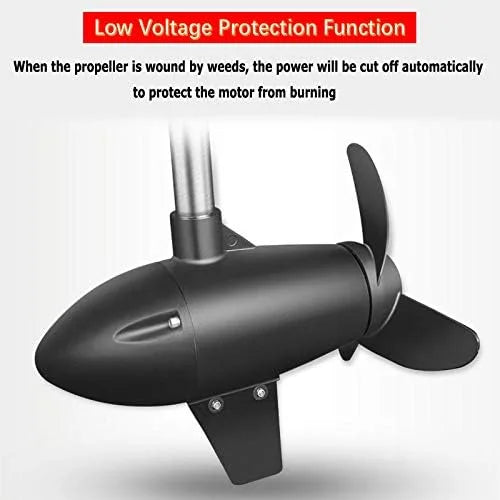 PreAsion 240lbs Thrust Electric Outboard Motor Outboard Engine Sizealtwater Electric Trolling Motor 24V