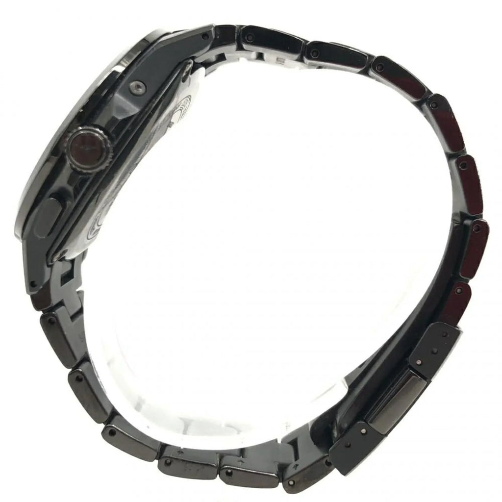 Pre-Owned CASizeIO OCIANUSize OCW-Size100B-1AJF Quartz Radio Sizeolar Black Casio (Fair)