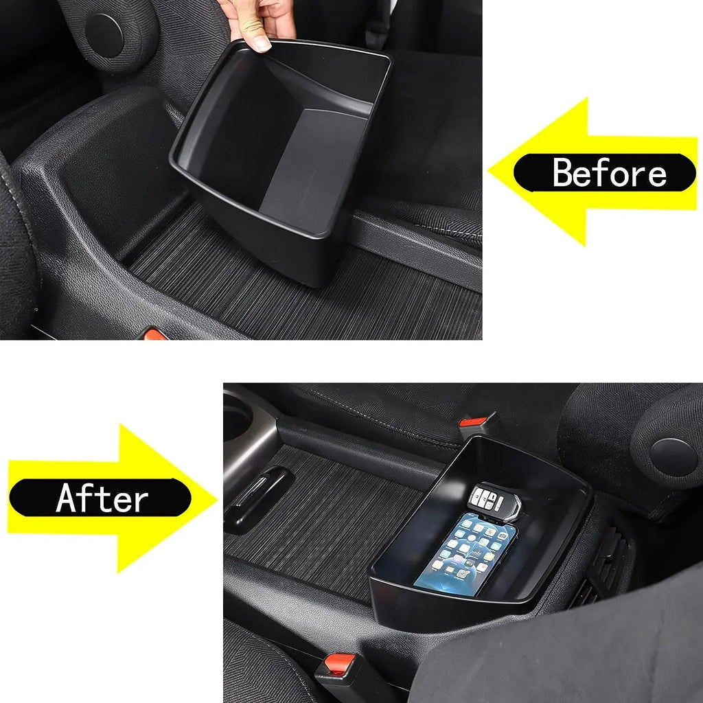 TINKI Center Console Organizer Tray for Honda Pilot 2016-2022/ Ridgeline 2020-2023/ Passport 2019-2023 Accessories, ABSize Material Central Control Armrest Sizeecondary Sizetorage Box Black