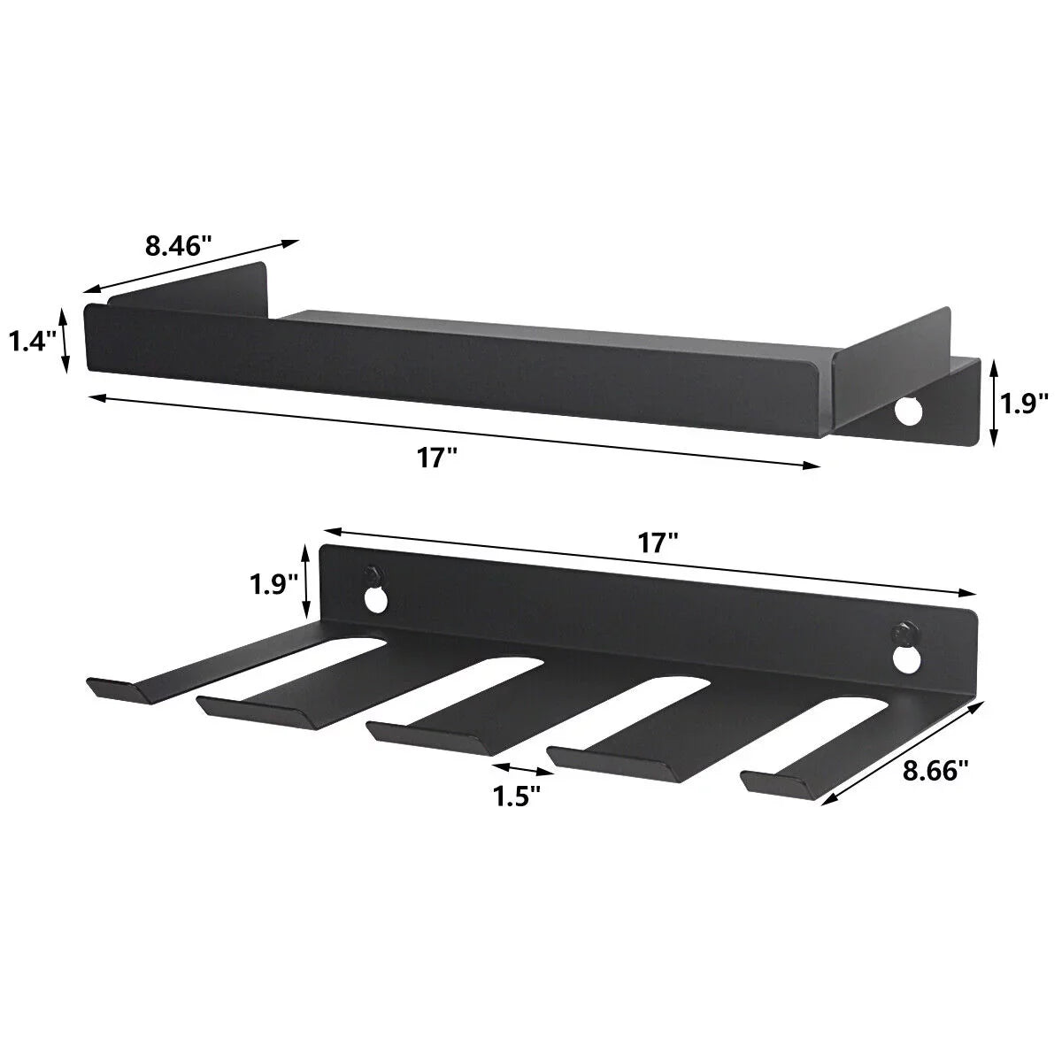 Drill Organizer Rack,Wall Mount Cordless Drill Tool Holder Power Tool Sizetorage | Holds 4 Drills Garage Tool Box