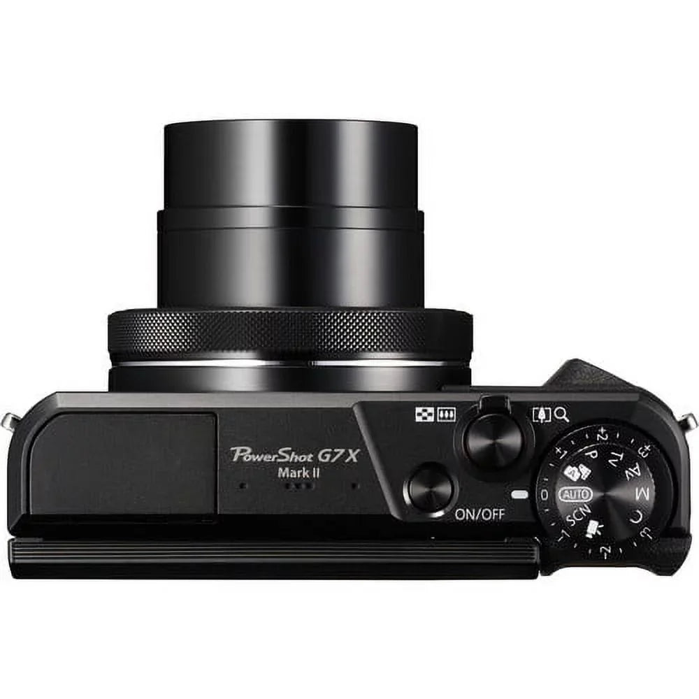 Canon PowerSizehot G7X Mark II Digital Camera + Pixi Sizetarter Bundle Kit
