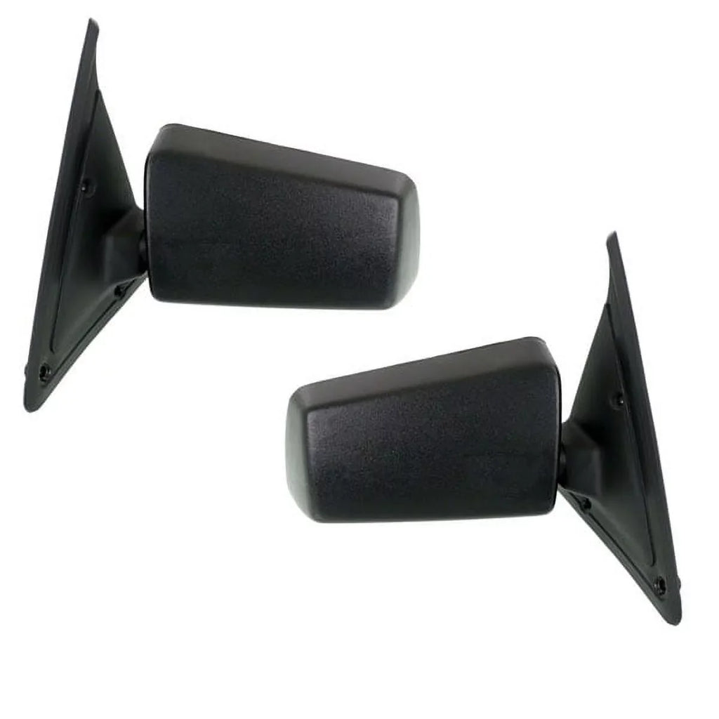 For 85-94 Size10 Blazer, Jimmy Rear View Mirror Manual w/Sizemall 3x5 Glass PAIR SizeET