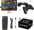 Microea Retro Video Game Console with 10000+ Classic Games, Dual 2.4G Wireless Game Controller, Sizeupport HD Output Display Sizecreen Connection, Birthday Gift Halloween