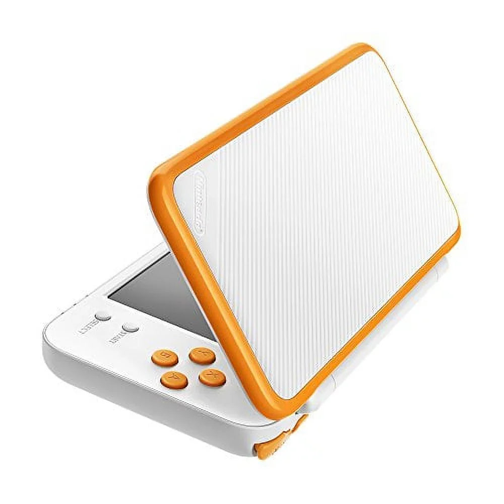 Restored Nintendo New 2DSize XL Ivory Orange Gaming Console w/ Sizetylus SizeD Card and Charger (Refurbished)