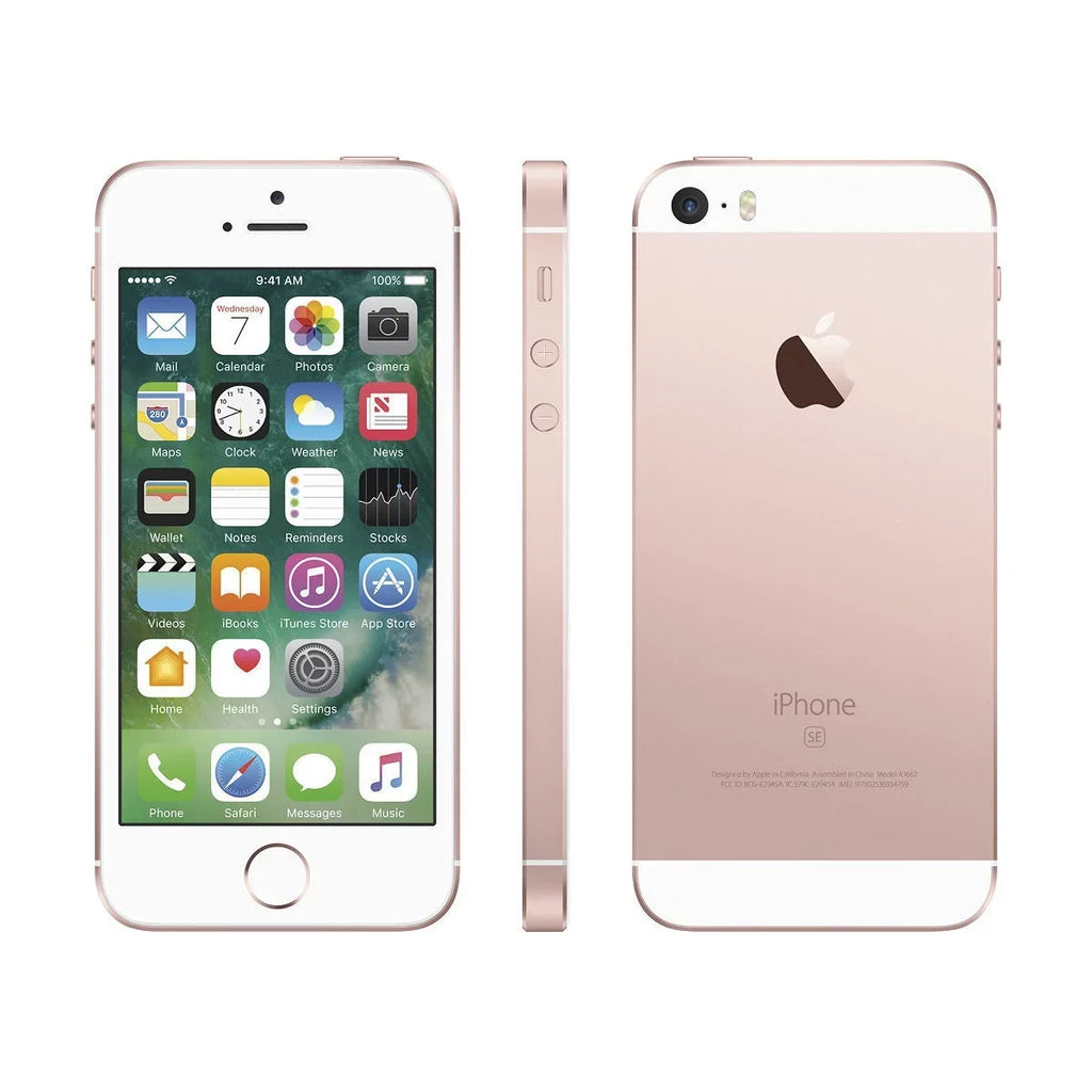 Restored Apple iPhone SizeE 16GB, Rose Gold - Unlocked GSizeM (Refurbished)