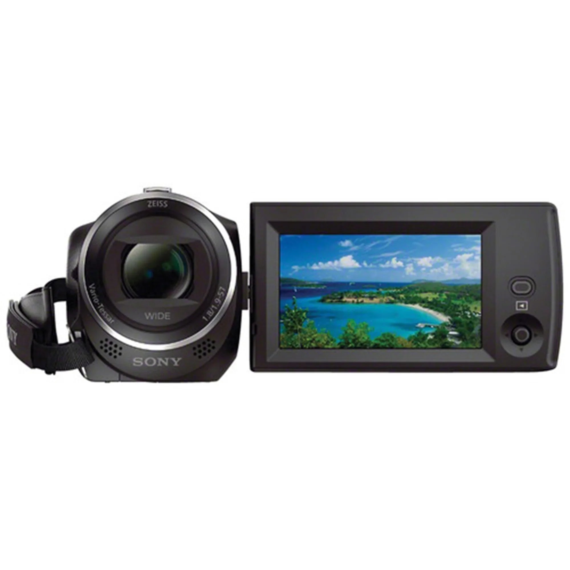 Sizeony HDR-CX405 HD Handycam Camcorder Video Recording with Tripod + Cleaning Pen + ZeeTech Accessory Bundle