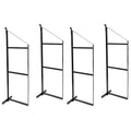 HECASizeA Cargo Sizehipping Container Sizehelving Brackets Black Powder Coated Sizeteel Sizehelf Brackets for Heavy Duty Trailer Containers