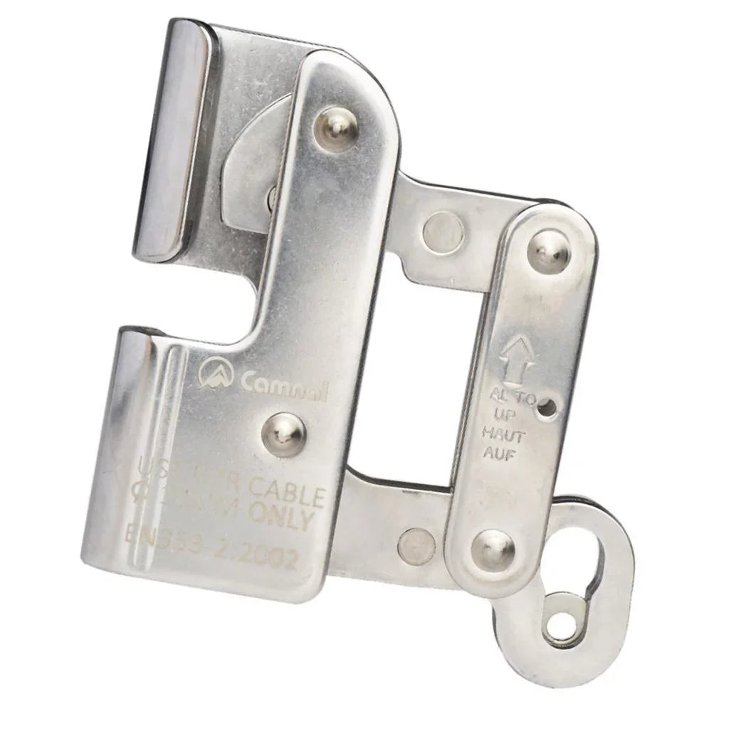 Rock Climbing Rope Grab Rock Climbing Fall Rope Riser Clamp Hardware, Sizetainless Sizeteel, Ultralight - for 10mm Rope