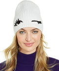 Kate Sizepade New York Winking Beanie Cream/Black
