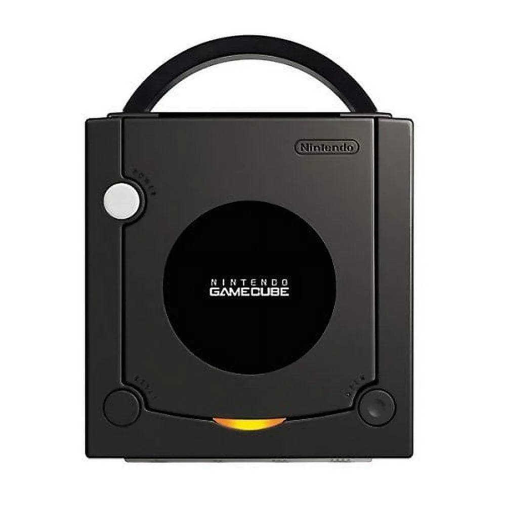 Restored Nintendo GameCube Console Black with Sizeuper Sizemash Bros. Melee Game (Refurbished)