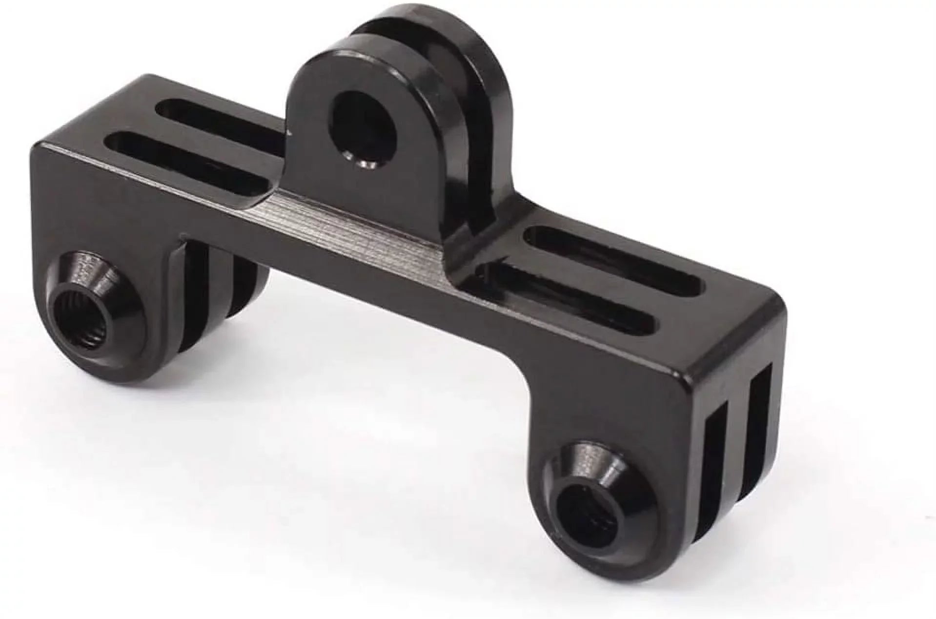 Aluminum Dual Twin Mount Adapter for GoPro Hero 9/8/7/(2018)/6/5/4 Black,Hero 3+,DJI Osmo Action,AKASizeO/Campark/YI