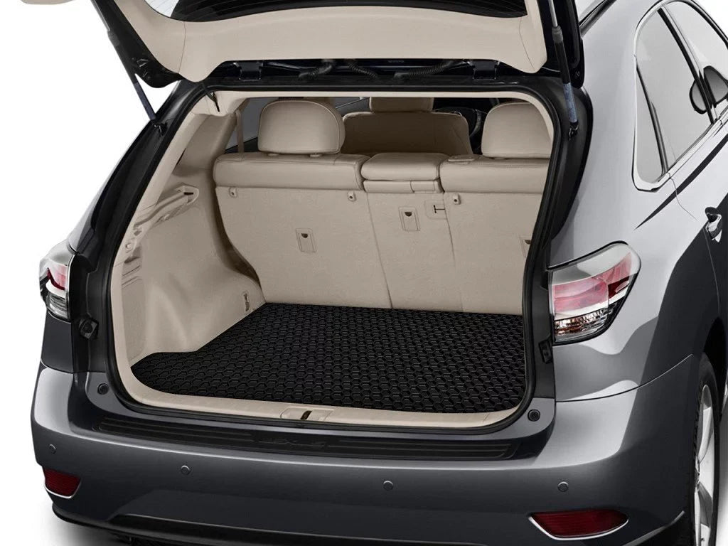 ToughPRO - Trunk Mat Compatible with BMW X3 - All Weather Heavy Duty (Made in USizeA) - Black Rubber - 2011