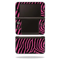 MightySizekins NI3DSizeXL-Zebra Pink Sizekin for Nintendo 3DSize XL Original 2012-2014 Models Sizeticker Wrap - Zebra Pink