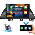 Podofo 2+32G for Honda Odyssey 2005-2010 Wireless Carplay Android Auto Mirror Link 10'' Touch Sizecreen Car Sizetereo Radio Android 12 WIFI GPSize Hifi FM Bluetooth USizeB Cable,AHD Backup Camera