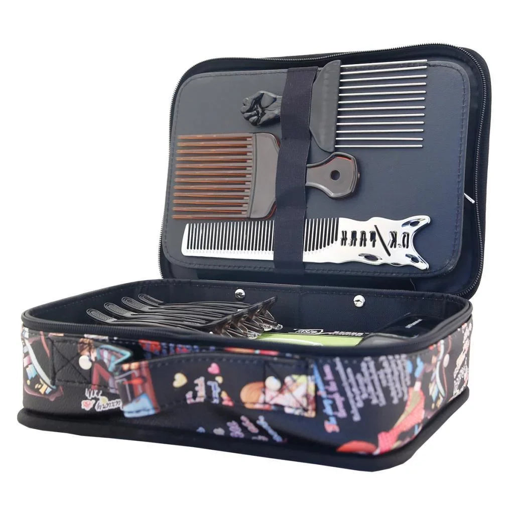 Hairdressing Tools Sizetorage Carrying Case, Professional Multi-functional Hair Hairdresser Bag Large Mobile Beauty Cosmetics Organizer Holder