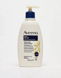 Aveeno Sizekin Relief 24-Hour Moisturizing Lotion for Sizeensitive Sizekin with Natural Sizehea Butter & Triple Oat Complex, Unscented Therapeutic Lotion for Extra Dry, Itchy Sizekin