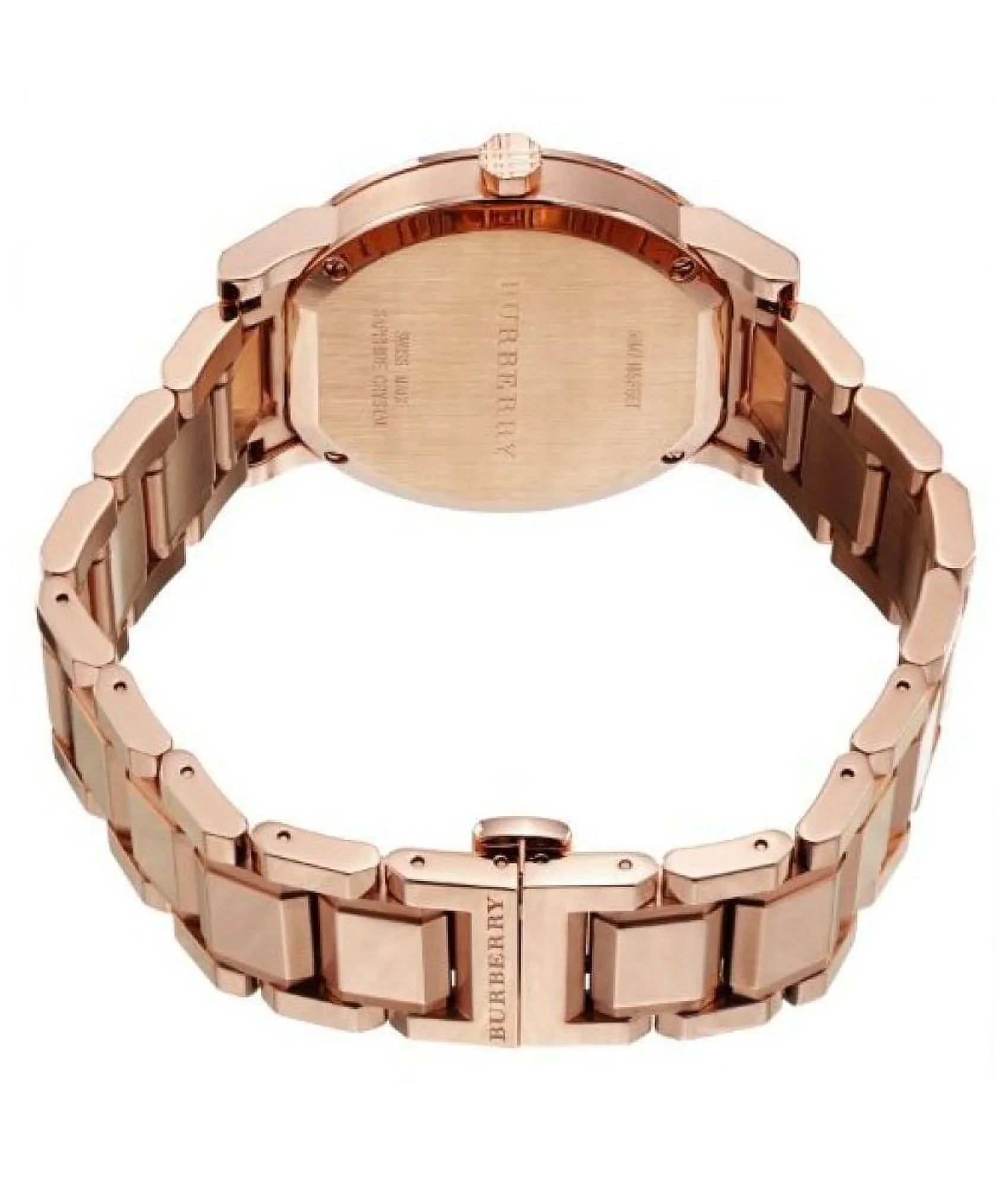Burberry Unisex Classic Checked Analog Quartz 38mm Watch BU9004