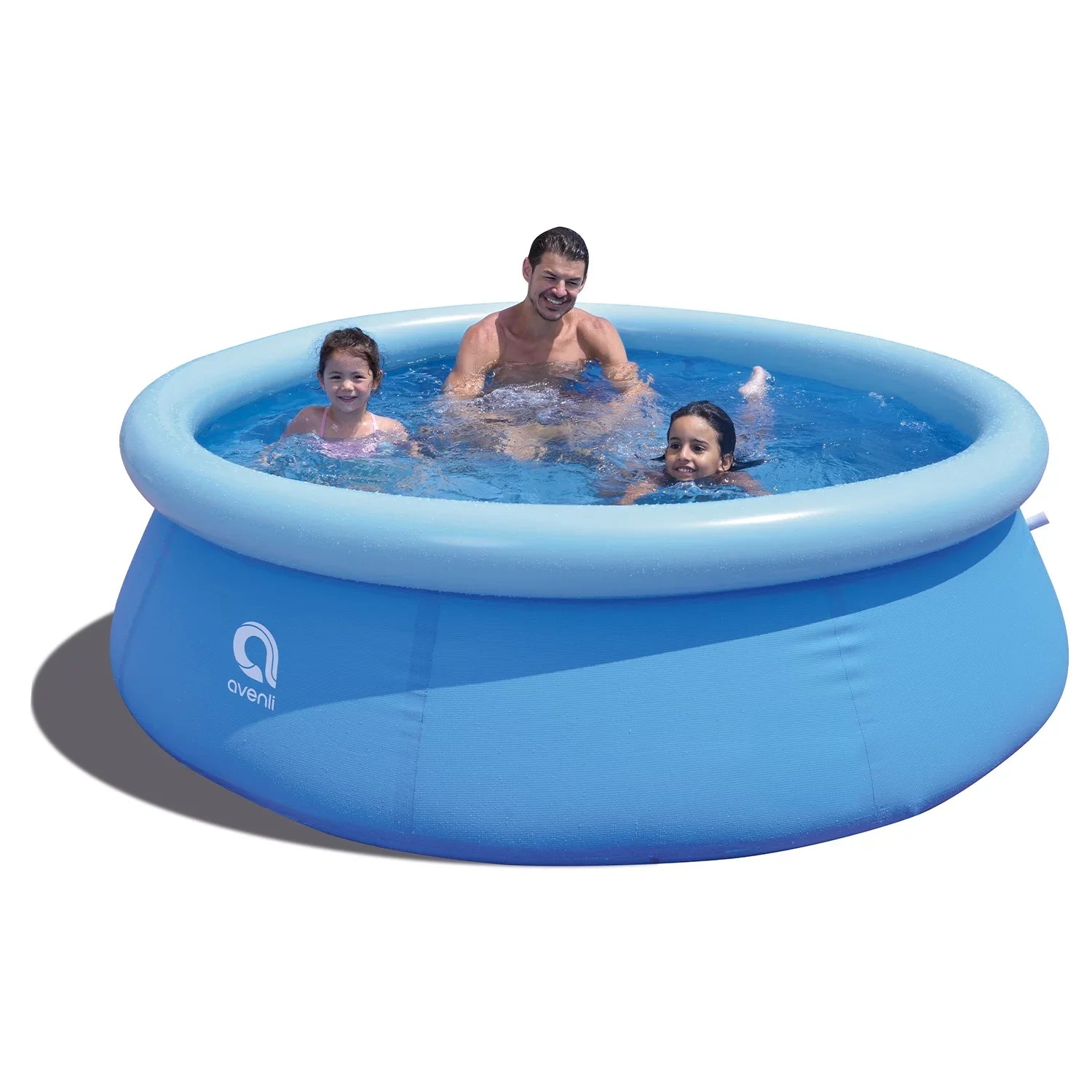 JLeisure Prompt Sizeet & Orange Inflatable Outdoor Sizewimming Pool (2 Pack)