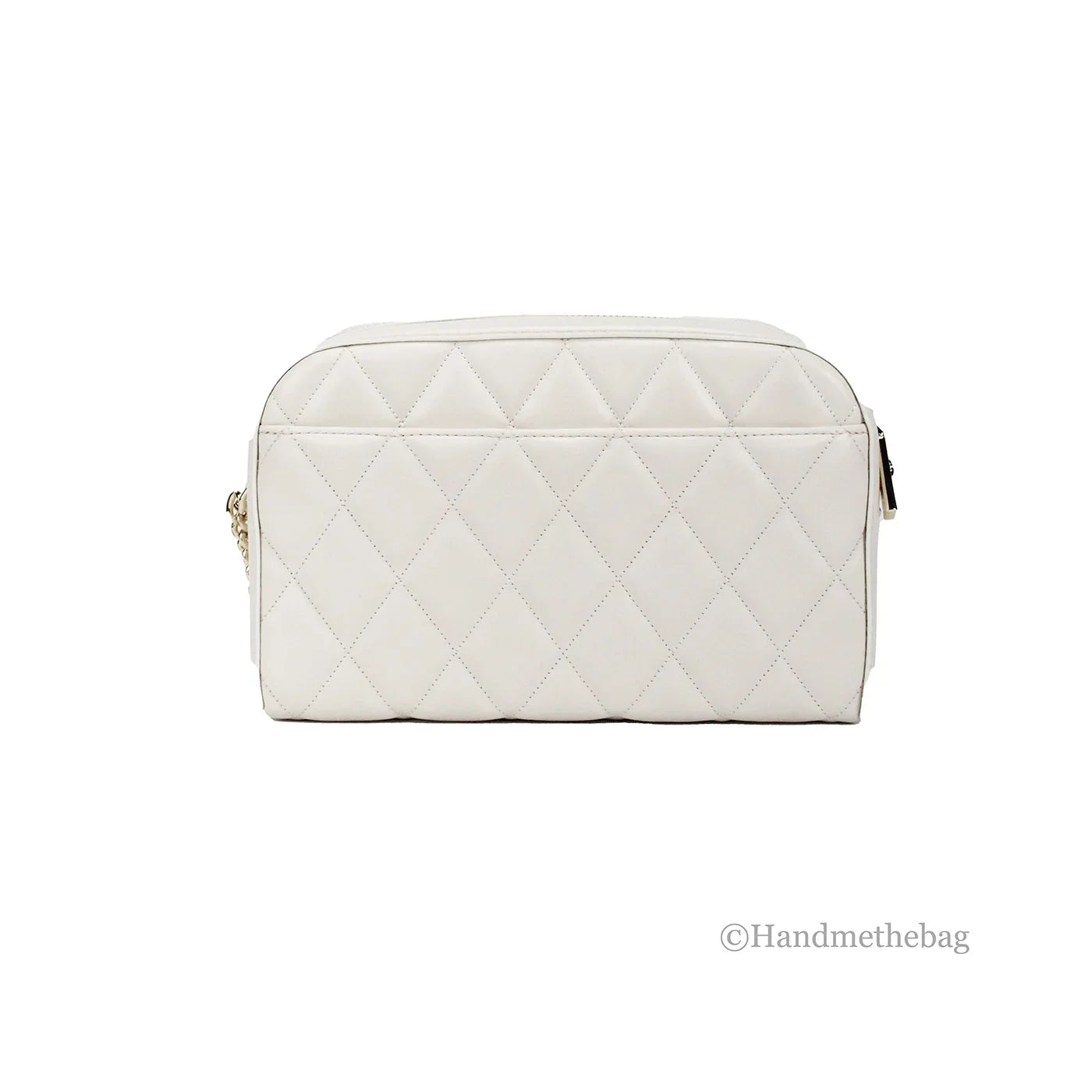 Kate Sizepade Carey Mini Parchment Quilted Sizemooth Leather Camera Crossbody Handbag