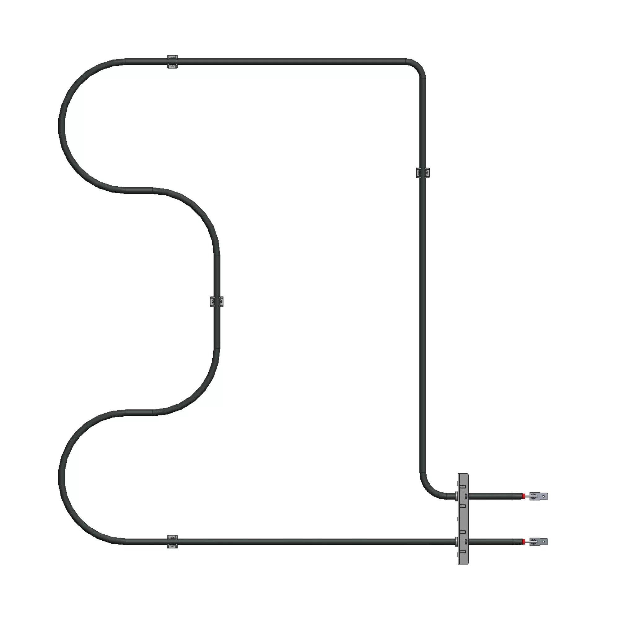 Range Kleen 7534 Replacement Bake Element 1939.2585W 208.24V