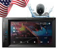 Pioneer DMH-240EX 6.2" Touchscreen Car Receiver + Rearview Backup Camera XX-20C Bundle