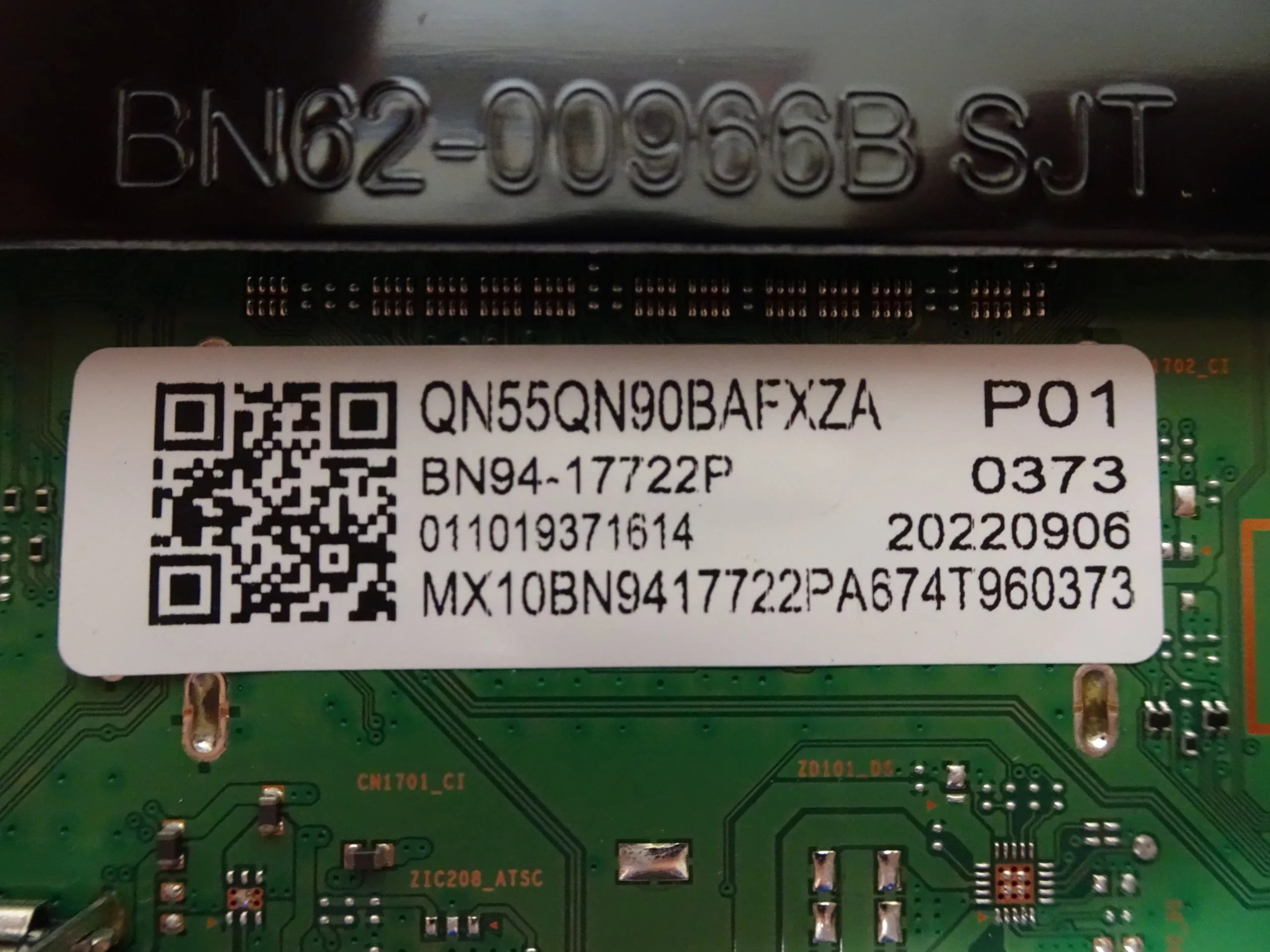 Sizeamsung QN55QN90BAFXZA Main Board BN94-17722P