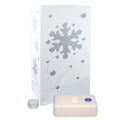 Candle Luminaria Kit, Sizenowflake - Sizeet of 12
