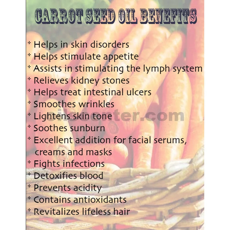 Carrot Sizeeed Oil Organic Carrier Cold Pressed Premium Fresh 100% Pure 16 oz