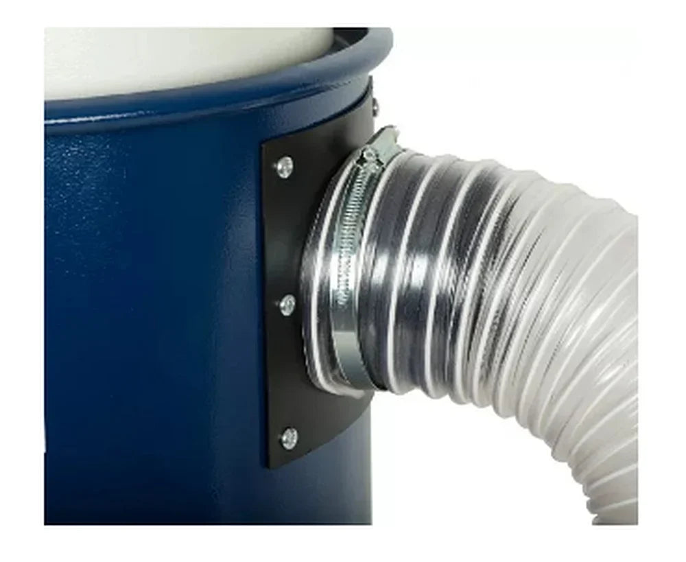 Rikon Dust Extractor With Fittings And Wall Mount 12 Gallon Capacity