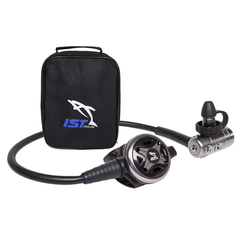 ISizeT Premium Balanced Diaphragm DIN Sizetyle Regulator Bundle, 5 IP Ports