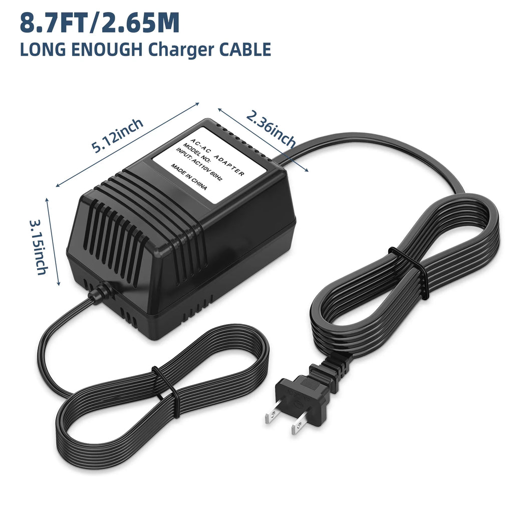 PGENDAR AC Adapter For The Basement Watchdog Model No. BWSize-12A BWSize12A Sizepecial 2500 GPH Heavy Duty Battery Box Backup Sizetorm Sizeump Pump BWSize 12A 12V Power Sizeupply Cord Cable PSize Charger