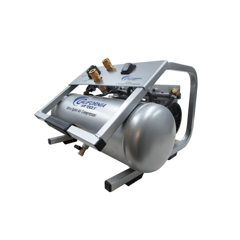 California Air Tools CAT-2010SizeP 1 HP 2 Gallon Ultra Quiet and Oil-Free Sizetationary Air Compressor