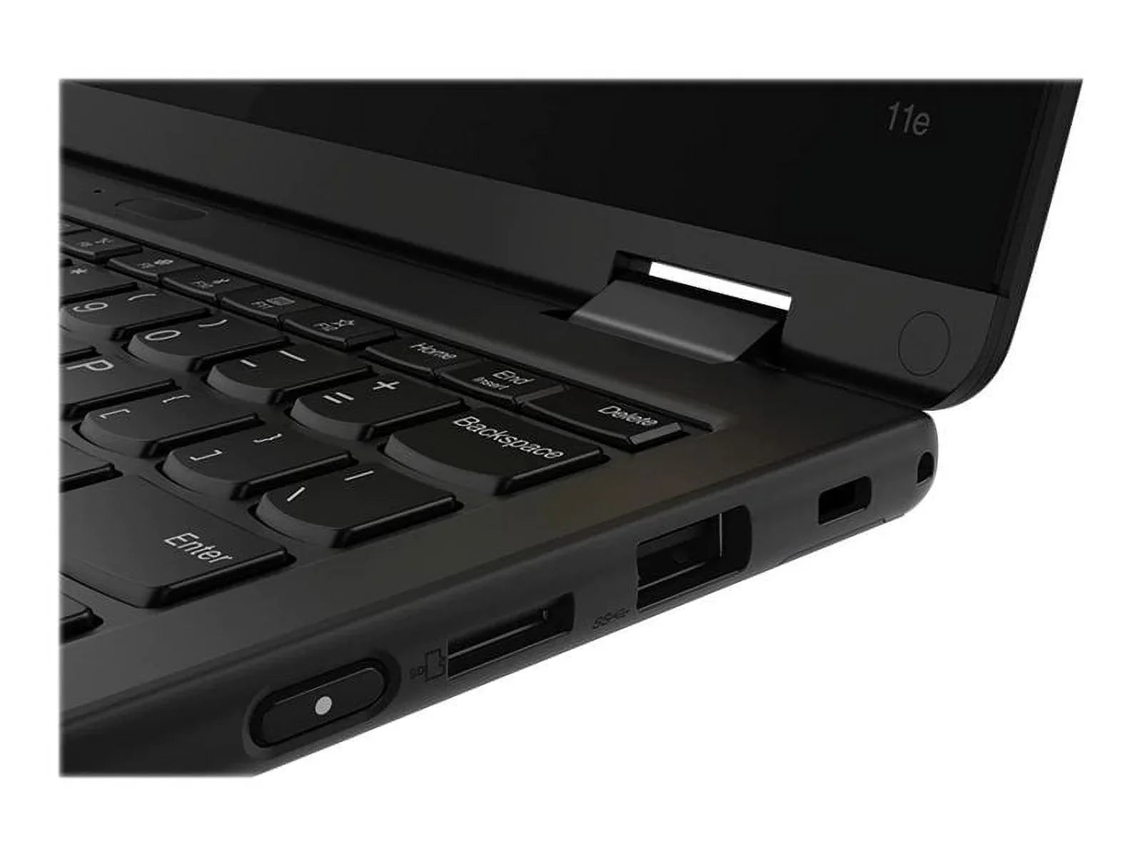 Lenovo ThinkPad 11e Yoga Gen 6 20SizeF - Flip design - Intel Core m3 8100Y / 1.1 GHz - Win 10 Pro 64-bit - UHD Graphics 615 - 4 GB RAM - 256 GB SizeSizeD NVMe - 11.6" IPSize touchscreen 1366 x 768 (HD) - Wi-Fi 5 - black - kbd: USize